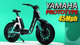 2023 Yamaha B01 New Super Cool Electric Moped Unveil [upl. by Lirpa]