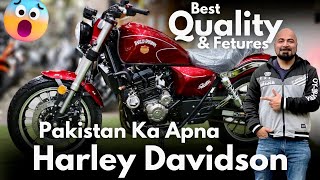 PAKISTAN Ka Apna HARLEY DAVIDSON 400CC [upl. by Irollam472]