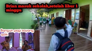 Adik nYa Brian sebelum di kasih namaBrian mAsuk sekolah [upl. by Ihcas]