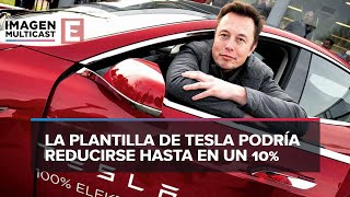 Elon Musk anuncia despido en Tesla [upl. by Kreitman]