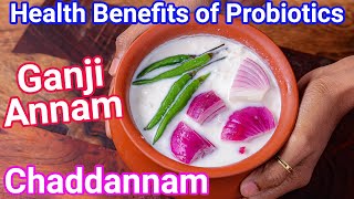 Fermented Curd Rice  Ganji Annam with Natural Probiotics for Gut Health  Healthy Chaddannam [upl. by Assertal]