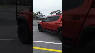 Mitsubishi Mr Triton Raxar bullbar mitsubishi automobile carlift offroad [upl. by Netta638]