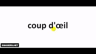 How to pronounce coup dœil [upl. by Chinua]