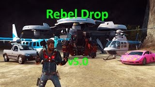 Rebel Drop v50  JC3 Mod Showcase [upl. by Jeth]