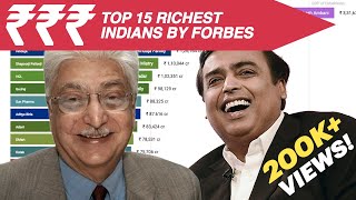 Top 15 Indians Ranked By Net Worth 2003  2018 [upl. by Ynna506]