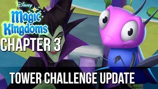 Disney Magic Kingdoms  Tower Challenge Event Returns With CRIKEE  CHAPTER 3 [upl. by Cloutman]