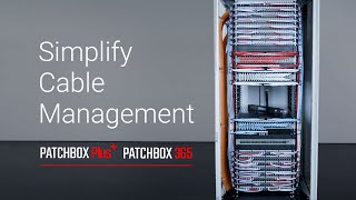 PATCHBOX  Simplify Cable Management [upl. by Nosam]