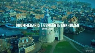 2021 ENKHUIZEN IN BEELD 7  DROMMEDARIS BEKENDSTE GEBOUW VAN ENKHUIZEN  2021 DJI DRONE ORBIT [upl. by Ahsiya]