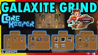 Core Keeper Grind For Galaxite Exploring The Desert On A Go Kart Poison Knives New Update Part 2 [upl. by Gnex]