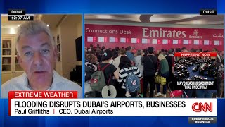 Dubai Airports CEO on How Record Rainfall Is Affecting Air Travel [upl. by Matty]