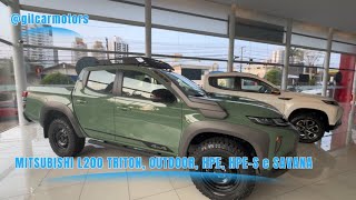 MITSUBISHI L200 TRITON OUTDOOR HPE HPES e L200 TRITON SAVANA [upl. by Akimal546]