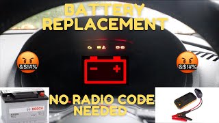 AUDI S3 BATTERY REPLACEMENT batteryreplacement emojicarmods audis3battery [upl. by Beverie]