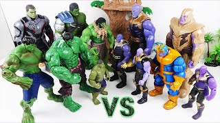 Marvel toys Hulk vs Thanos  Titan hero series  Thanos and Hulk action figures  Charles Hero Movie [upl. by Ynar120]