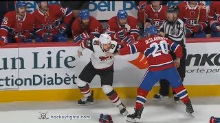 Zac Rinaldo vs Nicolas Deslauriers Nov 16 2017 [upl. by Gilmore]