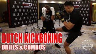 DUTCH KICKBOXING Drills amp Combinations [upl. by Eugatnom782]