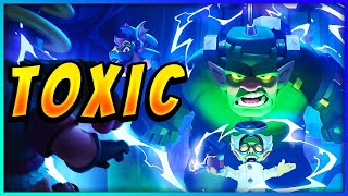 THIS TOXIC DECK is a NIGHTMARE FOR CLASH ROYALE [upl. by Gibun]