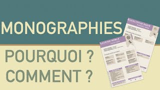 Pourquoi et comment faire une monographie [upl. by Ko]