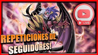 🔴NARRANDO REPETICIONES DE SUSCRIPTORES En Master Duel [upl. by Oremor]