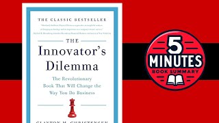 The Innovators Dilemma Clayton M Christensen  5 minutes Book Summary [upl. by Gardiner435]