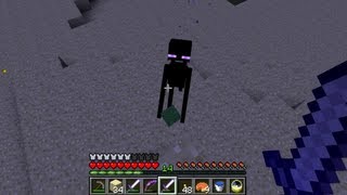 Minecraft Getting Ender Pearls quickly by hunting Endermen in the Overworld [upl. by Earvin]