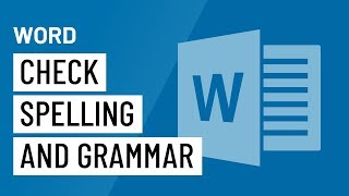 Word Check Spelling and Grammar [upl. by Poler]