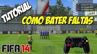 FIFA 15FIFA 14  TUTORIAL DICAS DE COMO BATER FALTAS [upl. by Husch551]