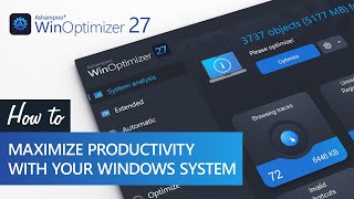 Ashampoo WinOptimizer 27  Maximize Productivity with Windows [upl. by Llehsad]