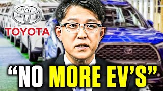 HUGE NEWS Toyota NEW Ammonia Engine Will Destroy EVs [upl. by Aloek747]