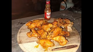 Charcoal Rotisserie Buffalo Wings [upl. by Ahsytal539]