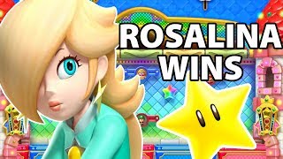 Mario Party 10  Rosalina Wins by Doing Absolutely Nothing [upl. by Geno]