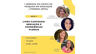 MESA 3  Livro ilustrado mediação e experiências plurais [upl. by Llerrom]