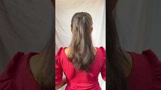 Try high ponytail hairstyle hack with claw cliphairstyle hair haircare shorts hairtutorial [upl. by Bledsoe]