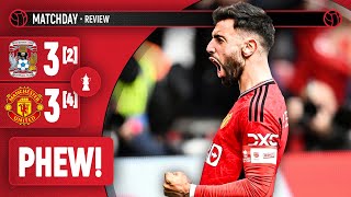 Shthouses  Coventry 33 24 Pens Man United  FA Cup SemiFinal Match Review [upl. by Anaujd]