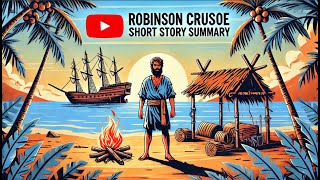 Robinson Crusoe in 11 Minutes The Ultimate Short Story Summary [upl. by Acnaiv782]