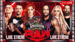 WWE Monday Night Raw Live Stream  WWE Raw Live Reactions  WWE RAW Live Watch Along amp Chat 562024 [upl. by Bartolomeo]