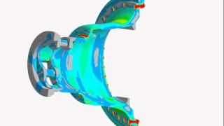 ANSYS  truck hub simulation [upl. by Carrel]