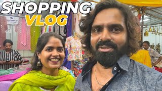 Shopping Vlog in சென்னை ft Clothing  Textiles  Home Decor  Jewellery  Crafts amp More 🛍️🛒 [upl. by Ledah]