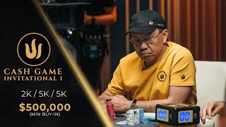 Triton Poker Series Cash Game Invitational I  Day 7 [upl. by Emiatej729]