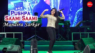 Pushpa Saami Saami  Live Singing By Mandira Sarkar  The Pancham Musical Present [upl. by Schott383]