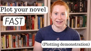 How to Plot Your Novel FAST  Writing Advice [upl. by Omlesna]