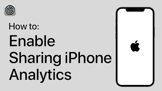 How to Enable Sharing iPhone Analytics on Your iPhone [upl. by Peta]