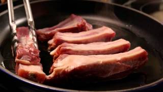 How to Make Oven Baked Barbecue Ribs  Allrecipescom [upl. by Aihsad]