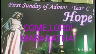 Come Lord Maranatha Week 1delrosarioCecile with my co Ihmpsec [upl. by Callery]