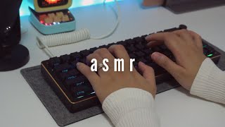 Typing ASMR  CLACKy or THOCKy [upl. by Mixie]