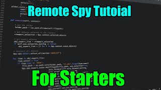 Remote Spy Tutorial [upl. by Storfer151]