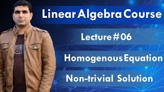 Homogeneous System of Equations Non Trivial Solution [upl. by Jarret]