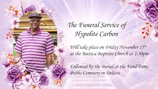 The Funeral Service of Hypolite Carbon [upl. by Coussoule30]