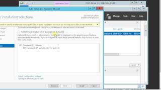 How to install Net Framework 35 in Windows 2012 R2 server [upl. by Anatak571]