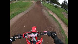 Hurricane hills mx honda cr125r ab practice 5424 [upl. by Andromeda313]