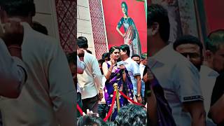 keerthi suresh opening mangalya shopping mall in rtc cross road keerthysuresh song funny comedy [upl. by Ainslie]